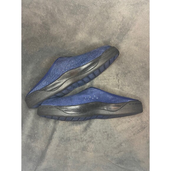 Vintage Rare SAMPLES Mens Nikes Slip On Shoes Blue/Black Clog Size Mens US 9 main image 7